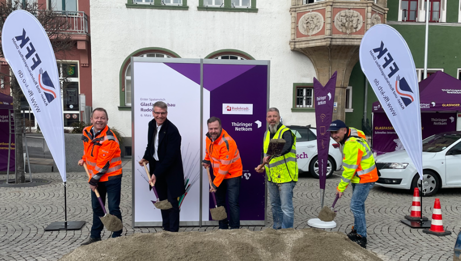 Spatenstich In Rudolstadt